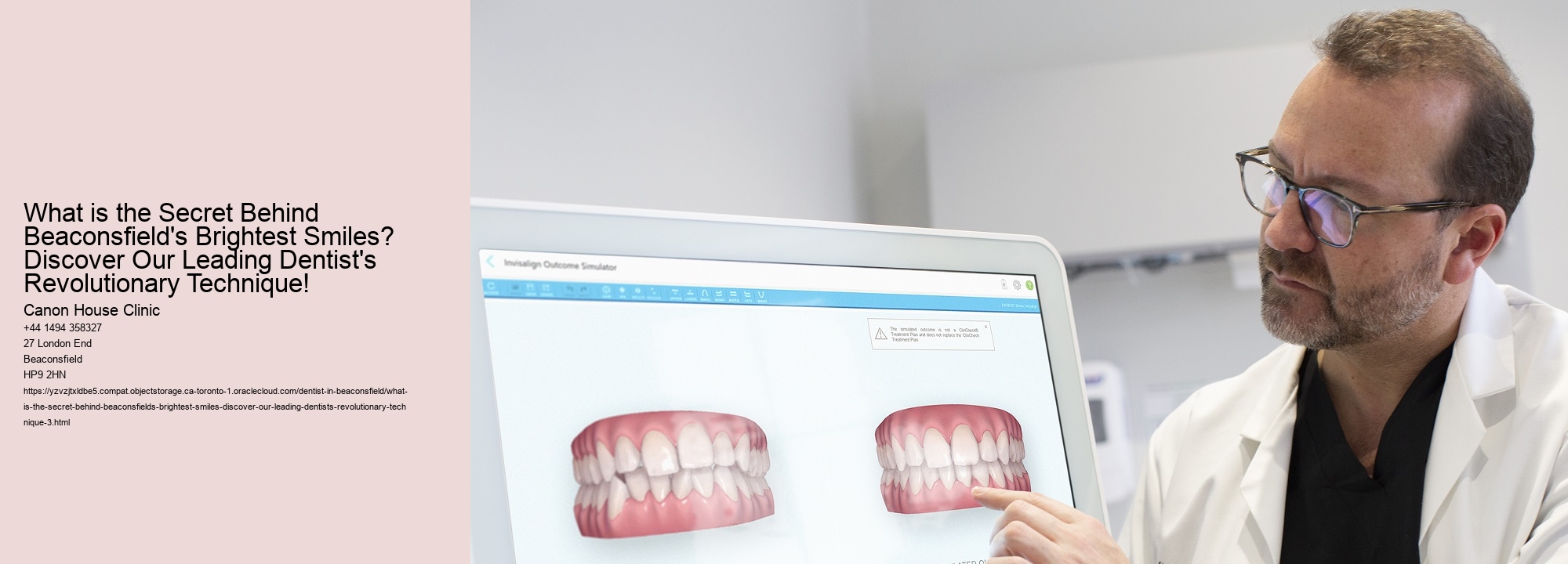 What is the Secret Behind Beaconsfield's Brightest Smiles? Discover Our Leading Dentist's Revolutionary Technique!