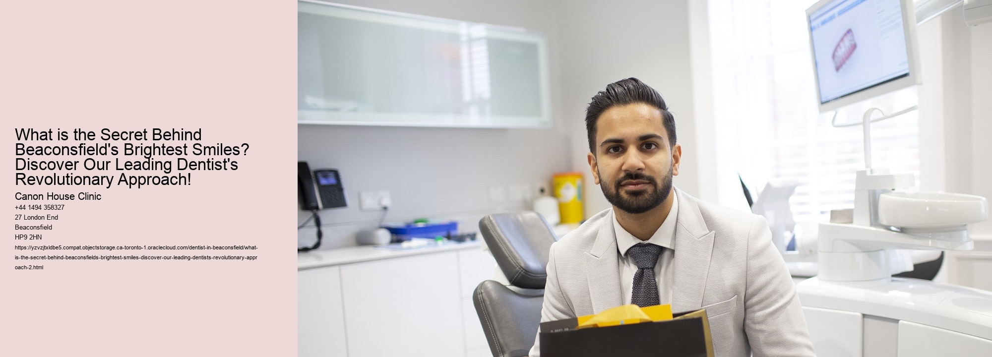 What is the Secret Behind Beaconsfield's Brightest Smiles? Discover Our Leading Dentist's Revolutionary Approach!