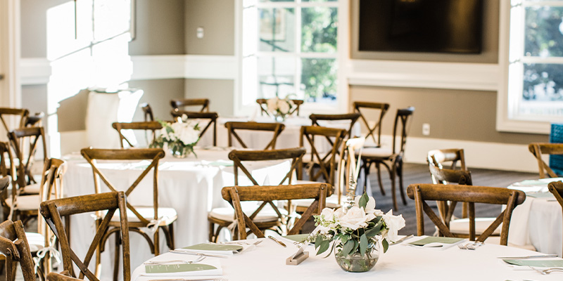 2nd floor gallery table seating
