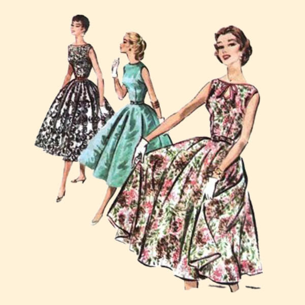 1960's floral dresses