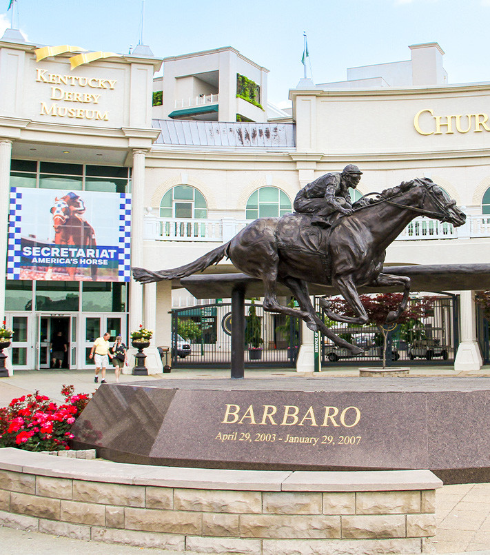 Barbaro Memorial Statue