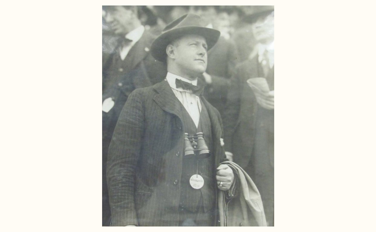 old photo of trainer ben jones