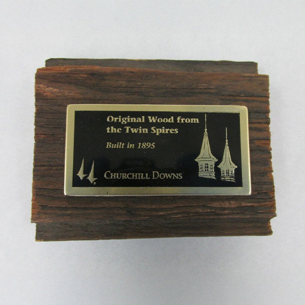 original wood from the twin spires