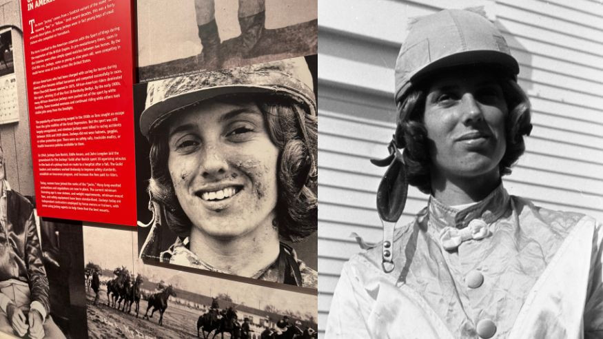 Diane Crump ©Churchill Downs Racetrack