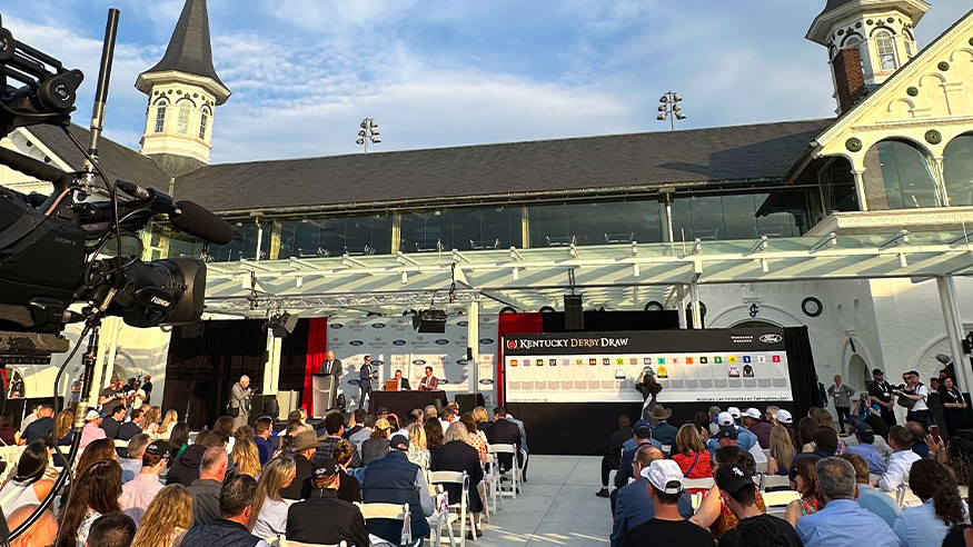 Post Position draw for Kentucky Derby