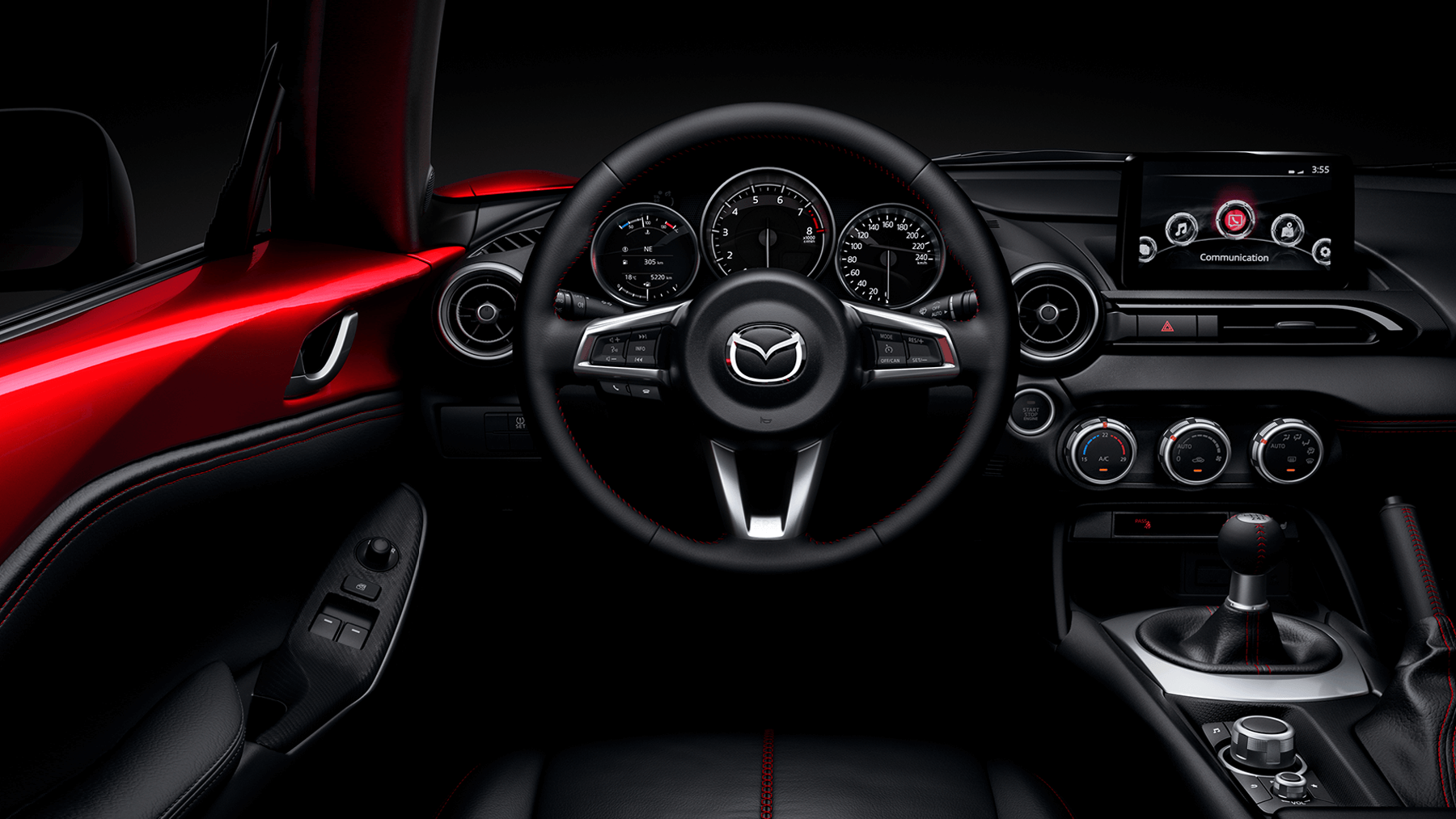 Mazda Mazda MX-5 2.0L 6AT (Cuero Negro - techo de lona) - Galería interior - imágen 0