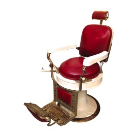 Antique Barber Chair, Circa 1940 - Retail Price - $5,000.00