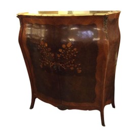 Antique Marble-Topped Viennese Commode - Retail Price: $4,200.00