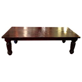 9' x 4' Mesquite Ironwood Table - Retail Price: $16,000.00