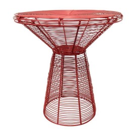 Artecnia Tatu Red Side Table - Pair