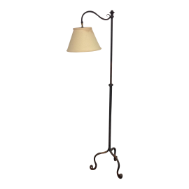 Wrought Iron Adjustable Floor Lamp