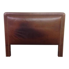 Custom Leather Headboard by J.F. Fitzgerald