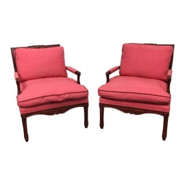 Pair of Minton-Spidell Cressant Chairs