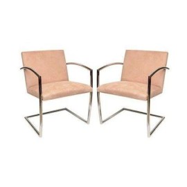 Set of 4 Brueton Romero Chairs. Original Price: $5,600.00