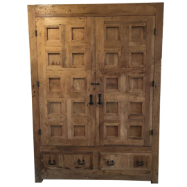 Arte De Mexico Rustic Media Armoire