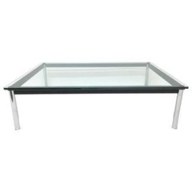 Cassina Lc10 P1 Square Glass Coffee Table