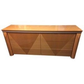 Giorgio Collection Parquet Dresser + Mirror