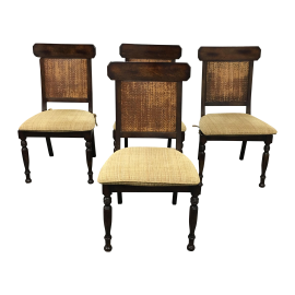 Milling Roads Side Chairs for Baker - Set of 4. Original Price: $6,800.00.