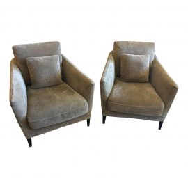 Pair of B & B Italia Chairs by Antonio Citterio. Original Price: $7,000.00