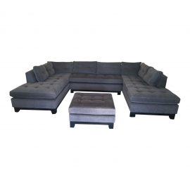 Arhaus Dune Sectional + Ottoman