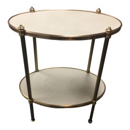 NEW Chaddock Cafe Du Bag Side Table. Original Price: $2,397.00