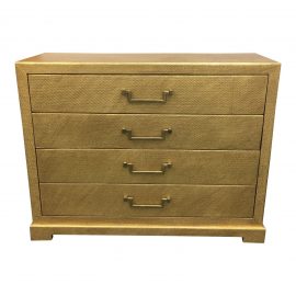 NEW Chaddock Gold Malibu Dresser. Original Price: $4,707.00