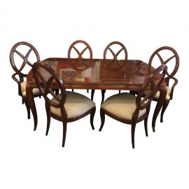 Thomasville - Bogart Collection Dining Table + 6 Chairs