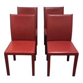 Crate & Barrel Folio Chairs - Set of 4