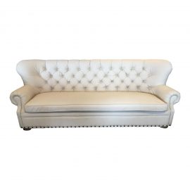 Restoration Hardware Churchill Sofa in Natural Army Duck. Original Price: $4,100.00