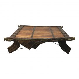 Indian Oxcart Coffee Table
