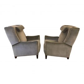 NEW Pair of Hancock & Moore Recliners. Original Price: $9,500.00