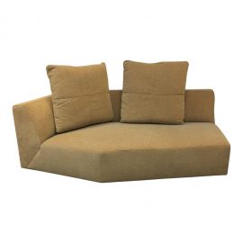 NEW Jeff Vioski for Mitosi Beige Sofa. Original Price: $8,511.00