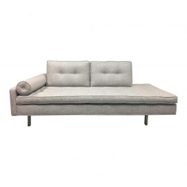 NEW Jeff Vioski Gray Chicago Sofa. Original Price: $8,150.00