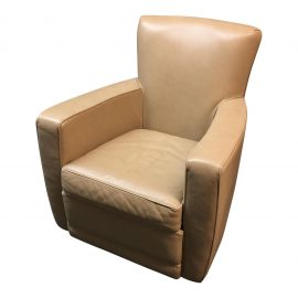 American Leather Evan Swivel Chair