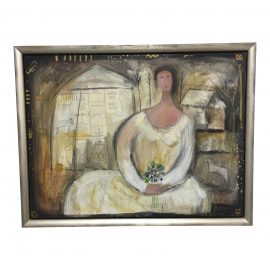 Original Painting With Mixed Media Titled "Wedding Day" by the Artist Holland Berkeley