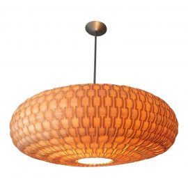 Dform Basket Saucer Pendant. Original Price: $2,100.00