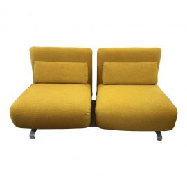 Futura Le Vela Two-Seat Swivel Recliner