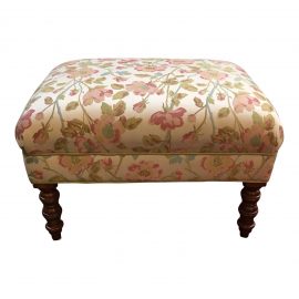 Custom Upholstered Ottoman