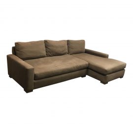 Restoration Hardware Maxwell Sectional With Right Chaise. Origina Price: $4,800.00