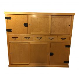 Custom Birdseye Maple Tansu