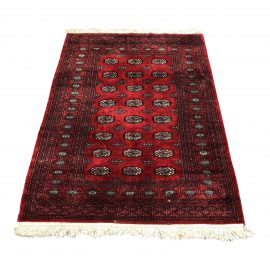 Pakistani Bokhara Wool Rug - 4' x 5'8"