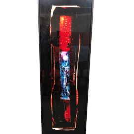 Contemporary Photograph by Stan Gaz "Red, Blue, Red"