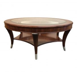 Thomasville Round Coffee Table. Original Price: $1,500