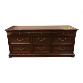 Ethan Allen Sable Medallion Triple Dresser. Original Price: $2,099.00