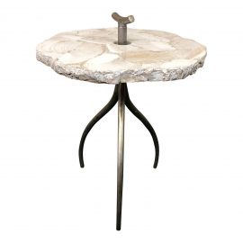 NEW Palecek Drew Clam Side Table. Original Price: $790.00