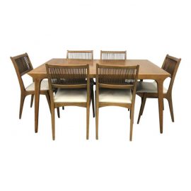 John Van Koert Dining Table Set by Drexel