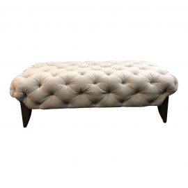 NEW Nathan Anthony Custom Sabine Table Ottoman. Original Price: $2,600.00