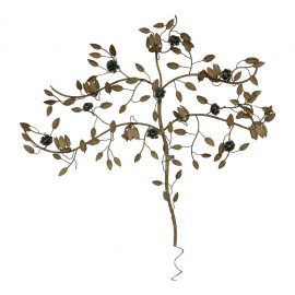 Vintage Seven-Light Floral Wall Sconce