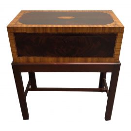 Wood Chest on Stand