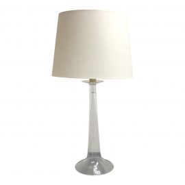 Barbara Cosgrove Large Glass Base Table Lamp, Original Price: $875.00